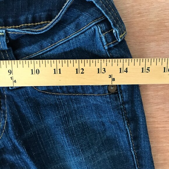 True Religion Women's Straight Leg Jeans - Dark Blue - Picture 2 of 13